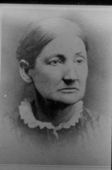 Bust portrait of Lucy Bigelow Armstrong.
